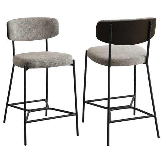 Elison Counter Height Bar Stool Light Brown