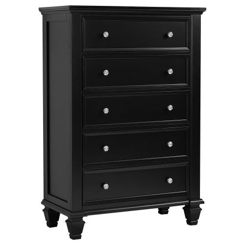 Sandy Beach Queen Storage Sleigh Bed White