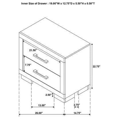 Jessica Bedroom Set Snow White