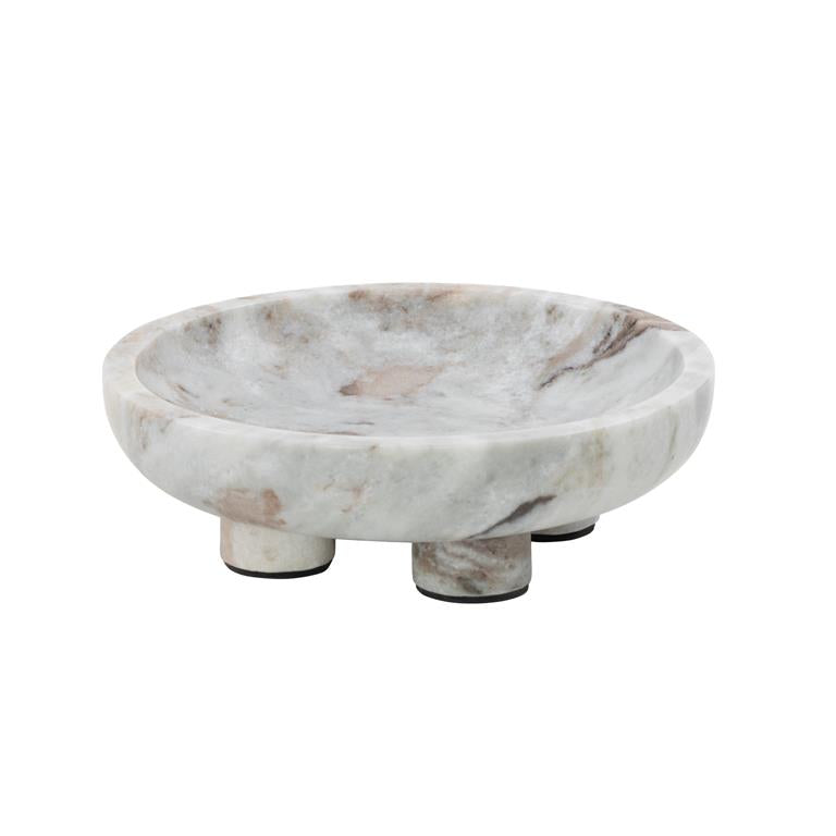 MRBL DECRATV BOWL GRY