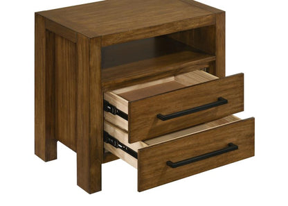 Adderley Bedroom Set Warm Brown