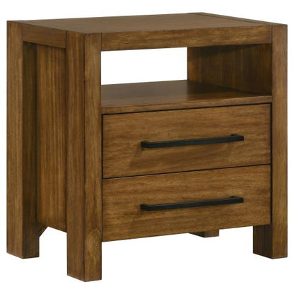 Adderley 5-piece Bedroom Set Warm Brown