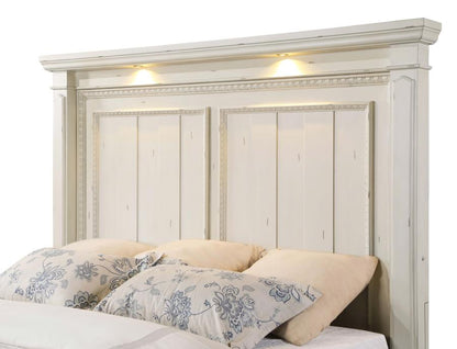 Evelyn Antique White Bedroom Collection