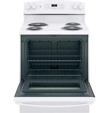 GE® 30" Free-Standing Self-Clean Electric Range