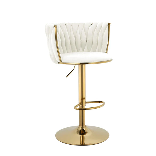 VELVET SWIVEL BARSTOOL