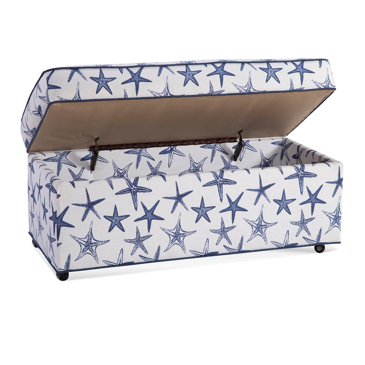 Storage Ottoman with Casters