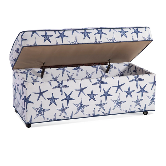 Storage Ottoman with Casters
