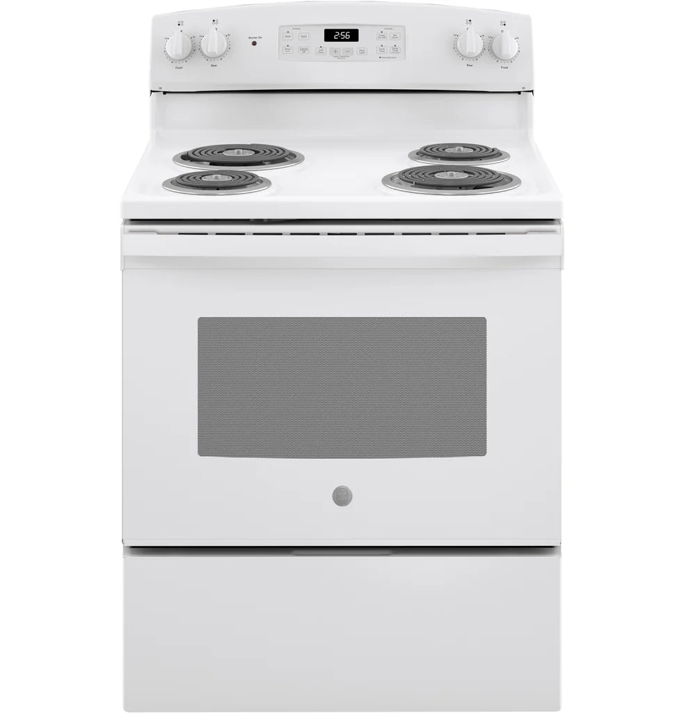 GE® 30" Free-Standing Self-Clean Electric Range