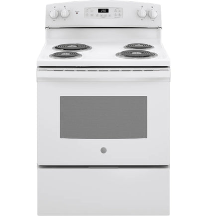 GE® 30" Free-Standing Self-Clean Electric Range