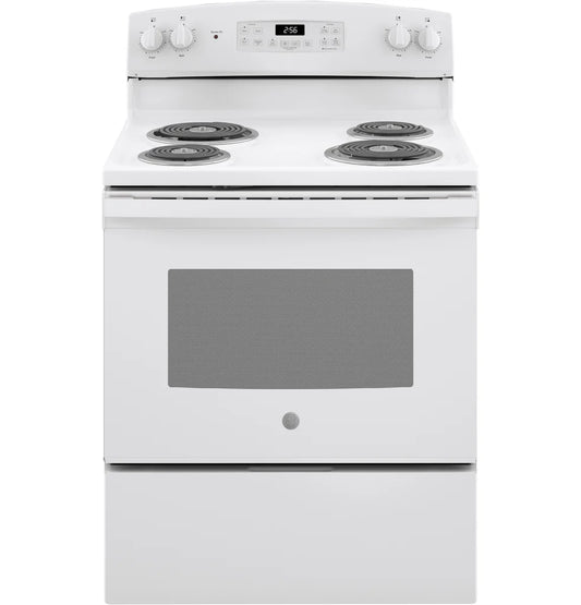 GE® 30" Free-Standing Self-Clean Electric Range