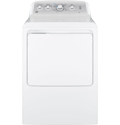 GE® 7.2 cu. ft. Capacity aluminized alloy drum Electric Dryer with Sensor Dry