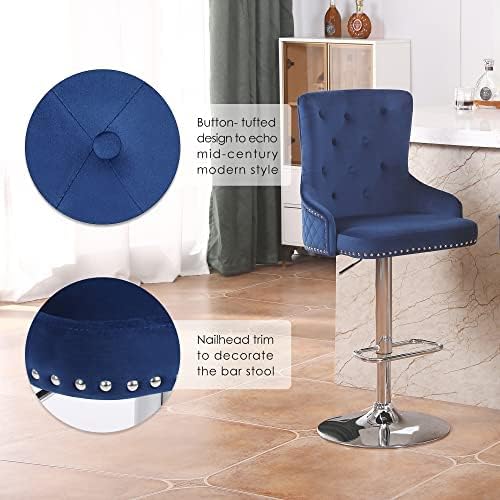 Golden Textile barstool