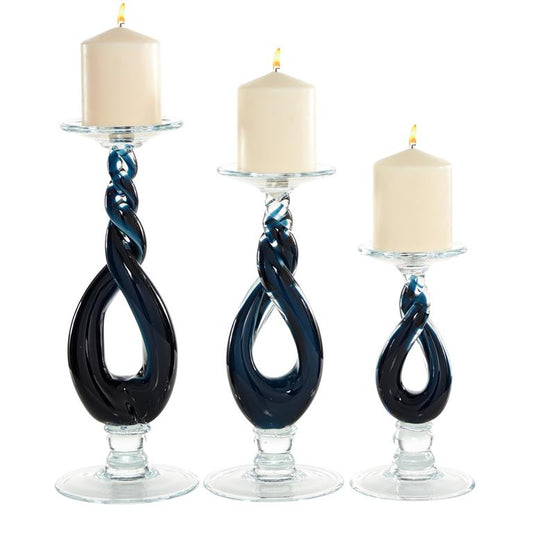 Glass Candle Holder