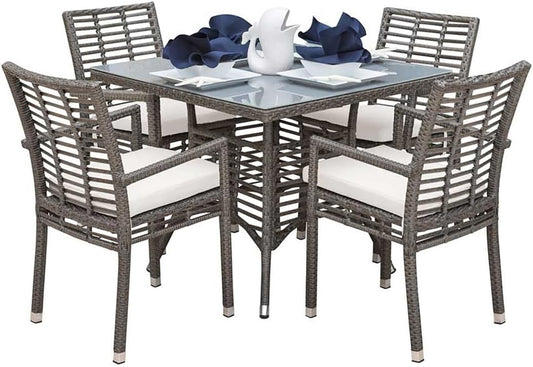 Graphite 5 PC Dining Set