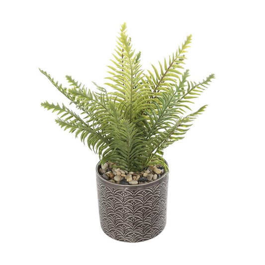 CER PLST ARTIFICIAL PLANTER 10"W, 16"H