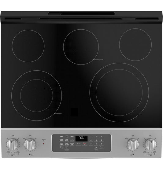 GE® 30" Slide-In Electric Convection Range With No Preheat Air Fry