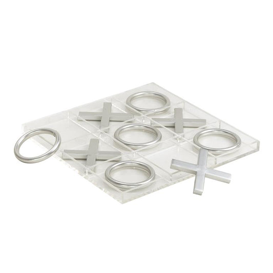 ACRYLIC MTL TIC TAC TOE 12"W, 12"H
