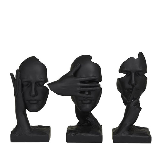 PS SCULPTURE S/3 7"W, 12"H