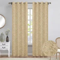 CAMILA PRINTED BLACKOUT CURTAIN