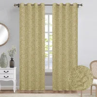 CAMILA PRINTED BLACKOUT CURTAIN