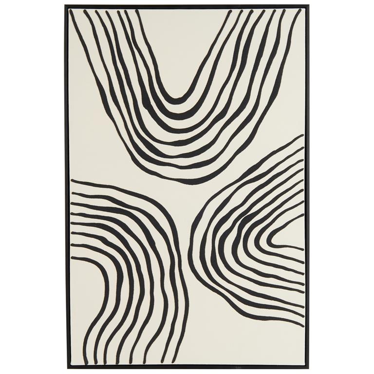 CANVAS WALL ART 33"W, 49"H