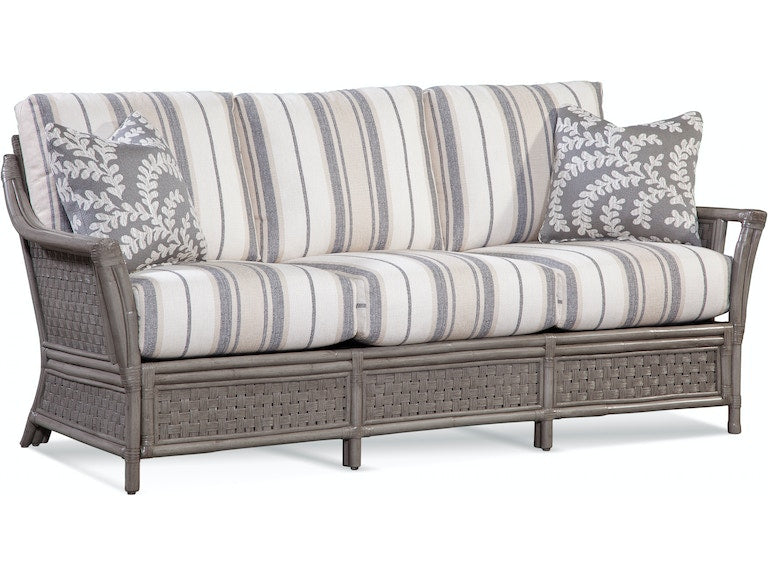 Boca Wicker Sofa, Havana finish