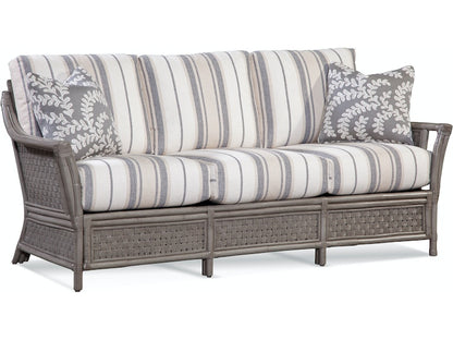 Boca Wicker Sofa, Havana finish