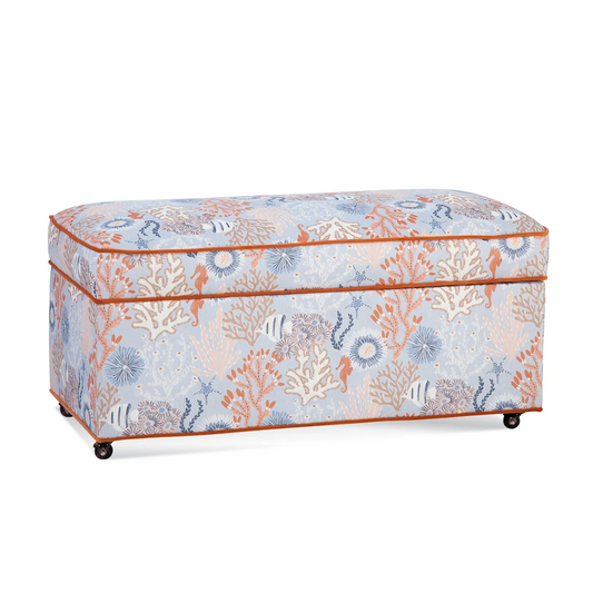 Storage Ottoman with Casters