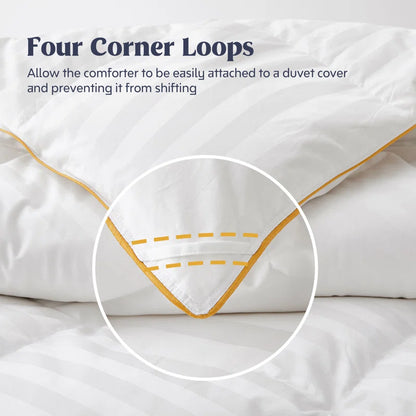 All Season Goose Down Hotel Quality Comforter/Duvet Insert
