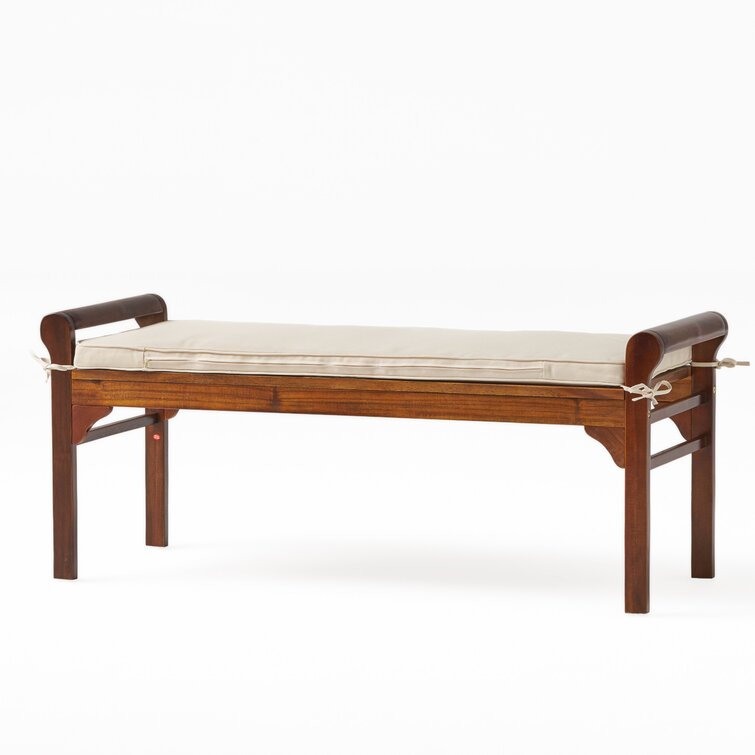 Bella Vista Polyester Blend Upholstered Bench