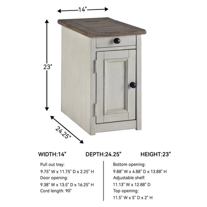 Chailey Lift Top Extendable Coffee Table and end table