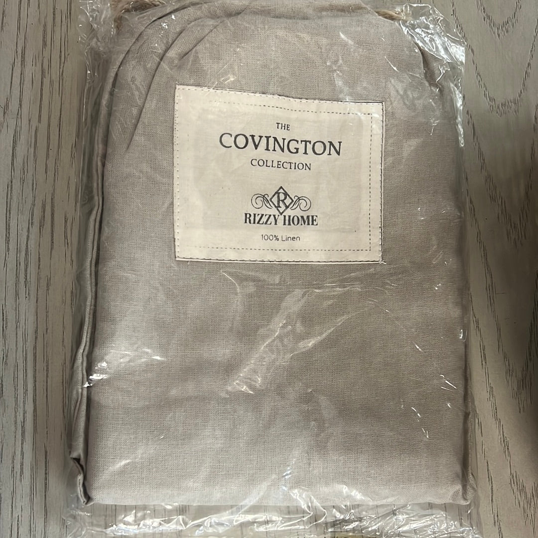 Linen sham