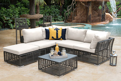 Graphite 6 PC Sectional Set