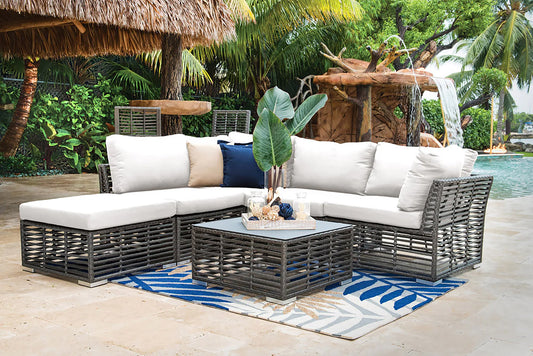 Graphite 6 PC Sectional Set