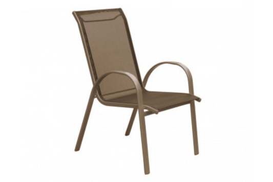 Panama Jack High Back Sling Arm Chair