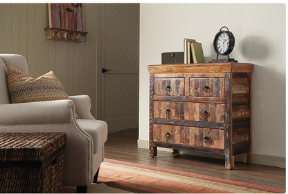 Harper 4-Drawer Accent Cabinet