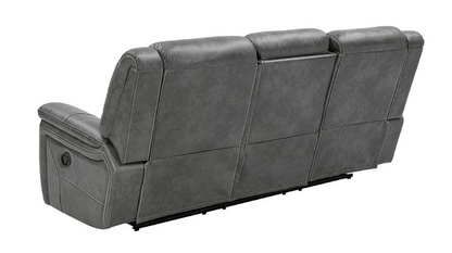 Conrad Upholstered Motion Sofa Cool Grey SOFA LOVE Seat