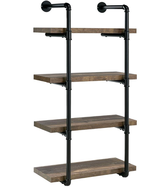 Rustic Oak Wall Shelf