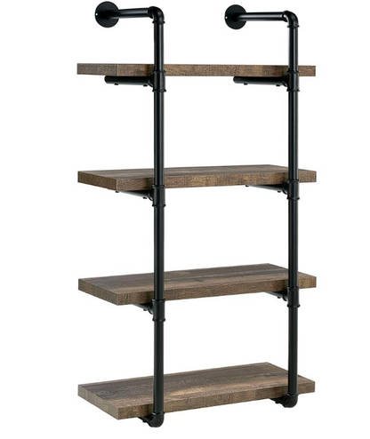 Rustic Oak Wall Shelf