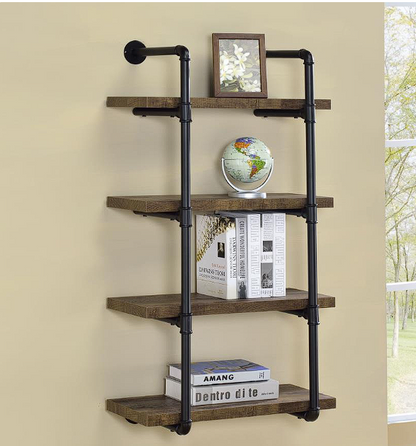 Rustic Oak Wall Shelf