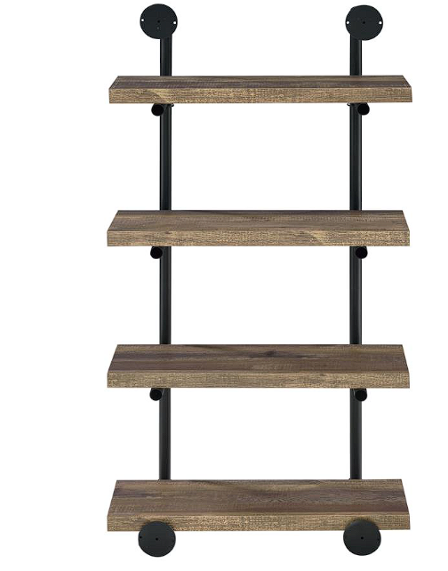 Rustic Oak Wall Shelf