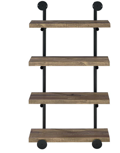 Rustic Oak Wall Shelf
