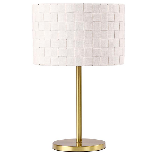 Ramiro Drum Shade Buffet Table Lamp Gold