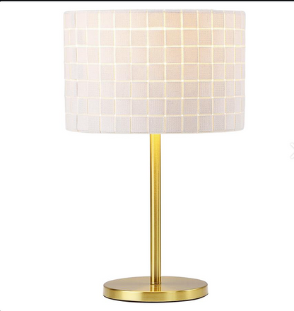 Ramiro Drum Shade Buffet Table Lamp Gold