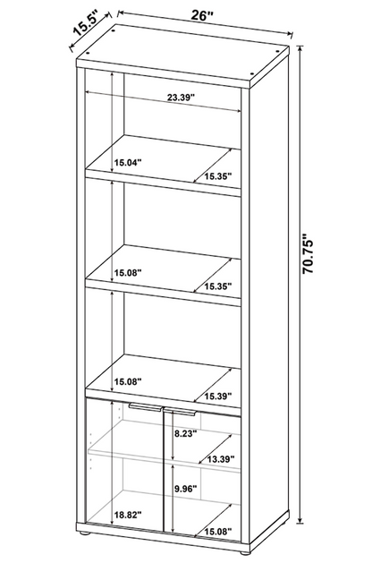 Tabby 3-Piece Entertainment Center With 60″ TV Stand Mango