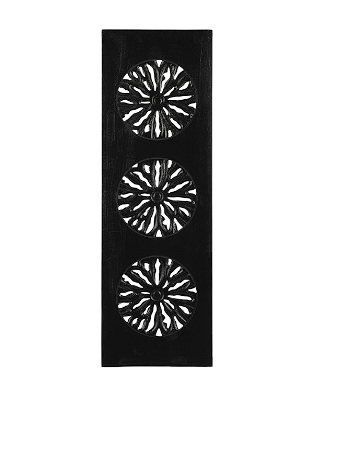 WOOD FLORAL HANDMADE INTRICATELY CARVED WALL DECOR,