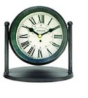 MULTI COLORED METAL CLOCK