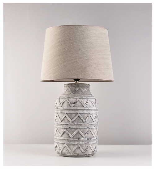 23" LAMP WITH SHADE
