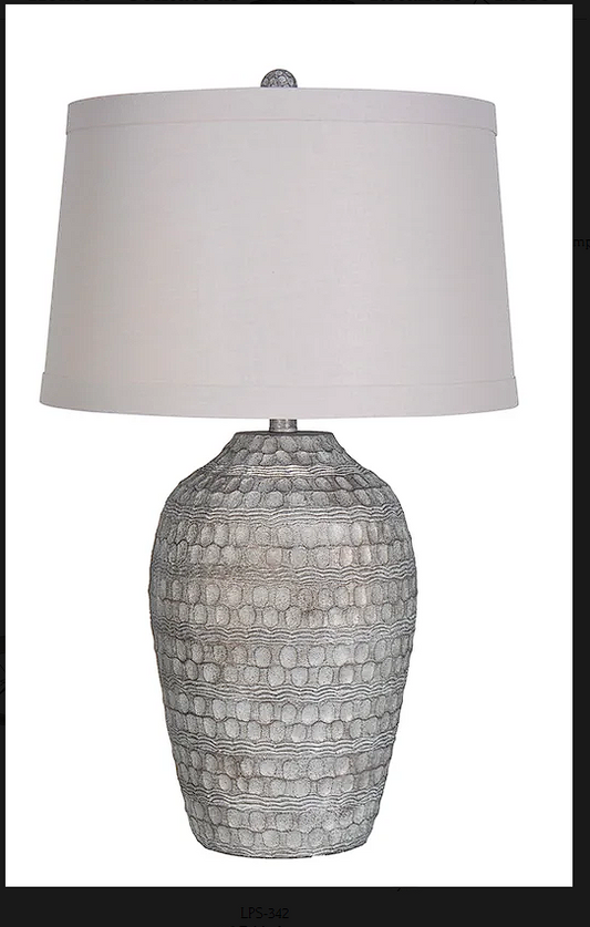 27.875" Polyresin Table Lamp