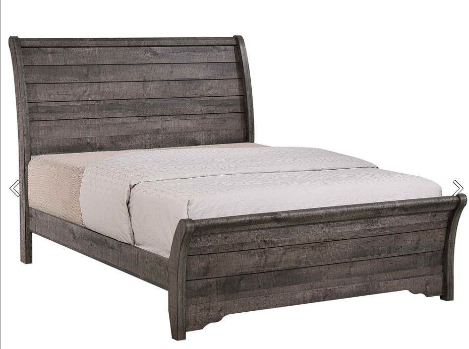 CORALEE BEDFRAME  GREY (  FULL)